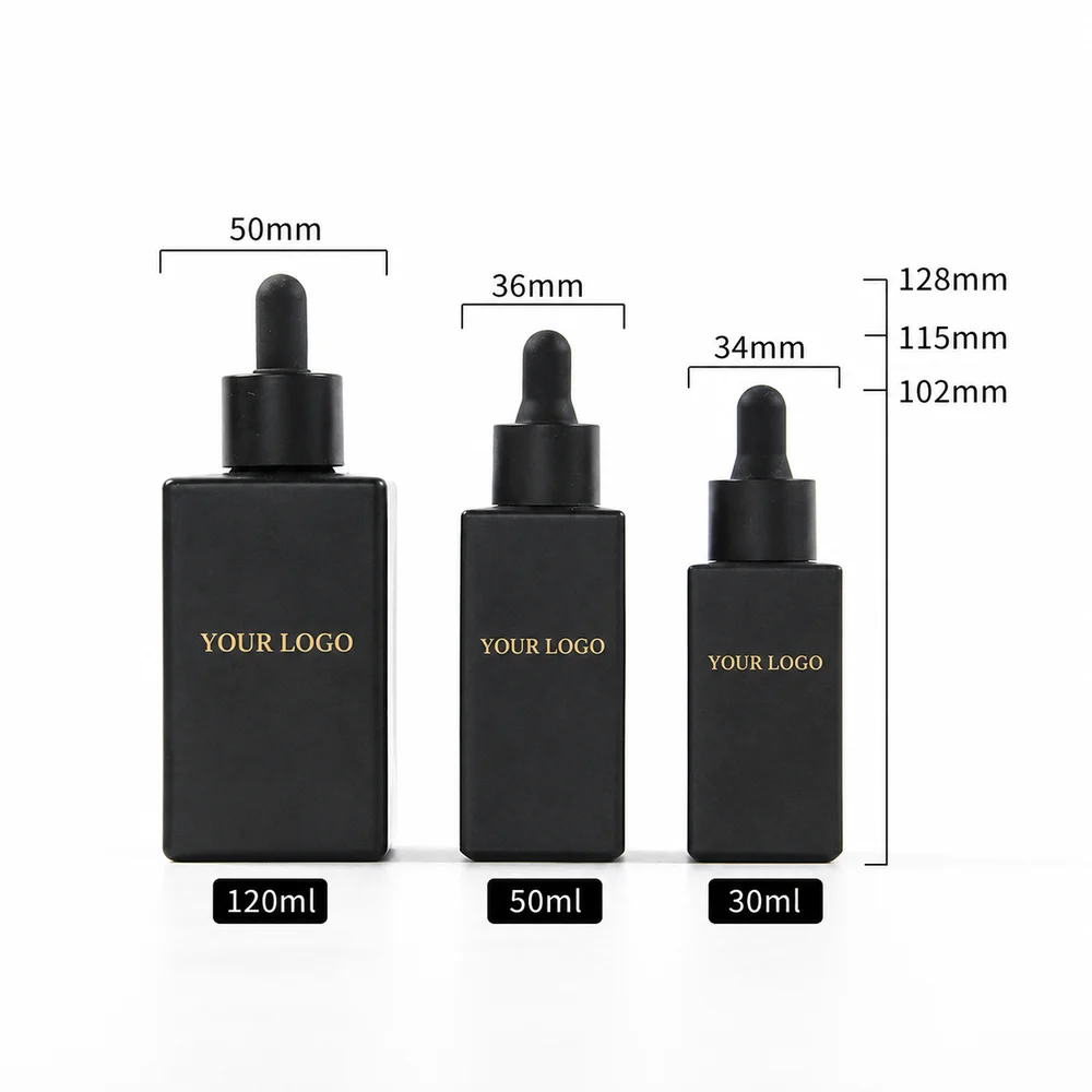 30/50/120ml Cosmetic Glass Dropper Bottles – GB-EG-013 view 7
