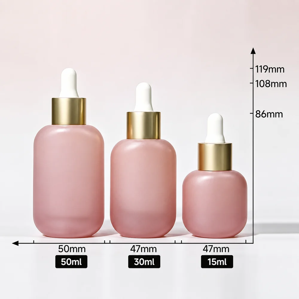15/30/50ml Face Essential Hair Oil Dropper Bottle – GB-SB-016 view 7
