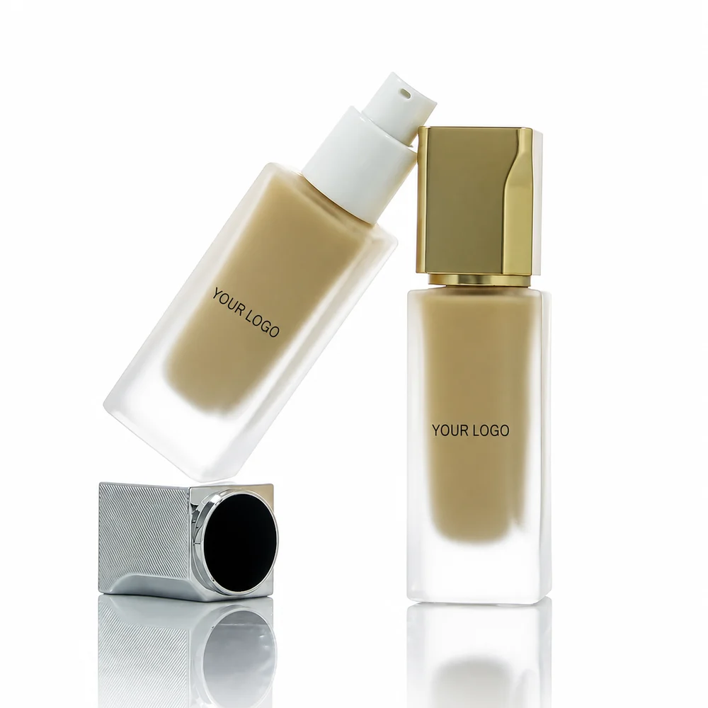 30ml Glass Foundation Bottle – GB-FB-012 view 7
