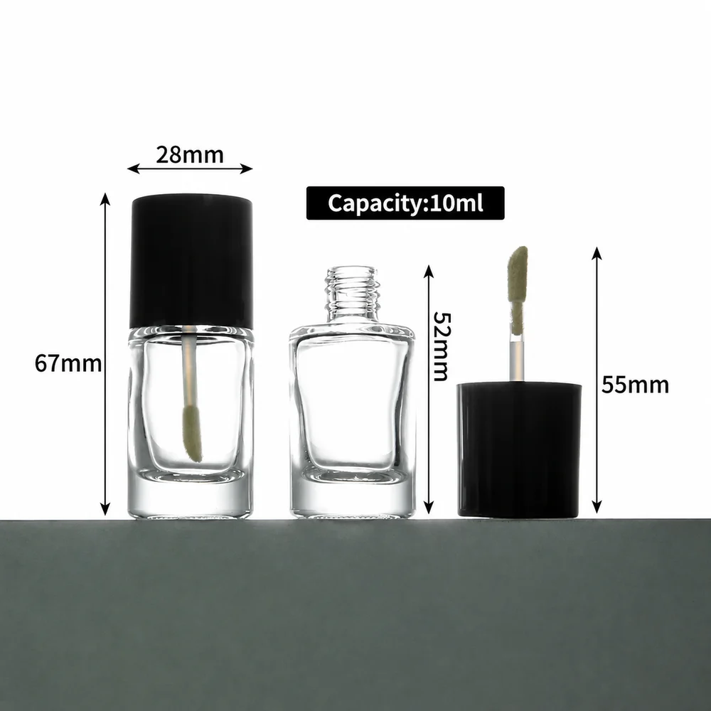 10ml Glass Lip Gloss Bottle – GB-PM-008 view 4