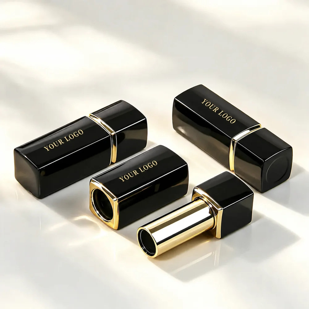 3.5g Aluminum Magnetic Lipstick Tube Bottle – GB-LT-015 view 3