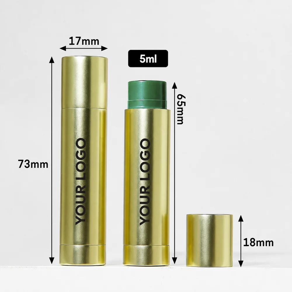 3.5ml Glass Cream Tube With Zinc Top – GB-LT-019 view 4
