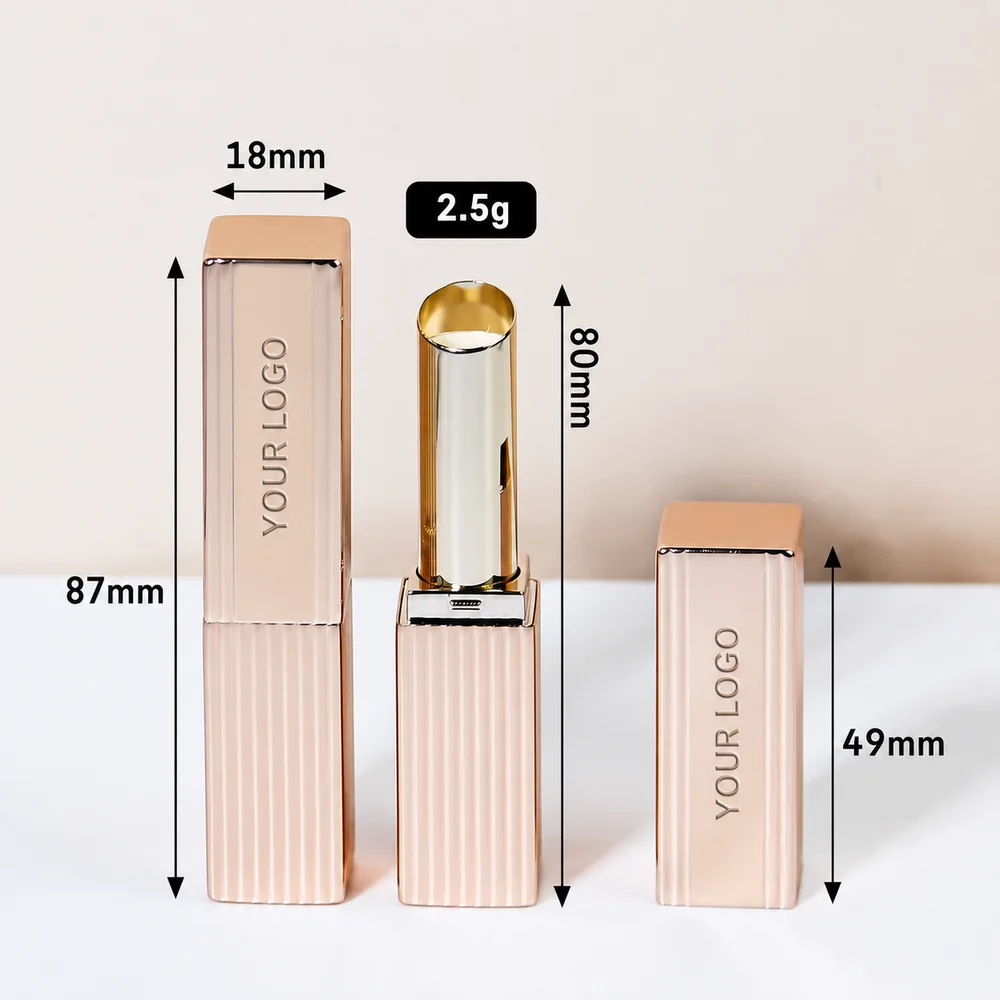 2.5g Metal/Paper Aluminum Lipstick Tube – GB-LT-025 view 7