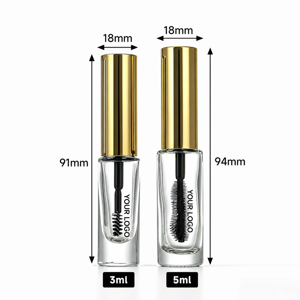 3/5ml Glass Mascara Bottle – GB-LA-016 view 7