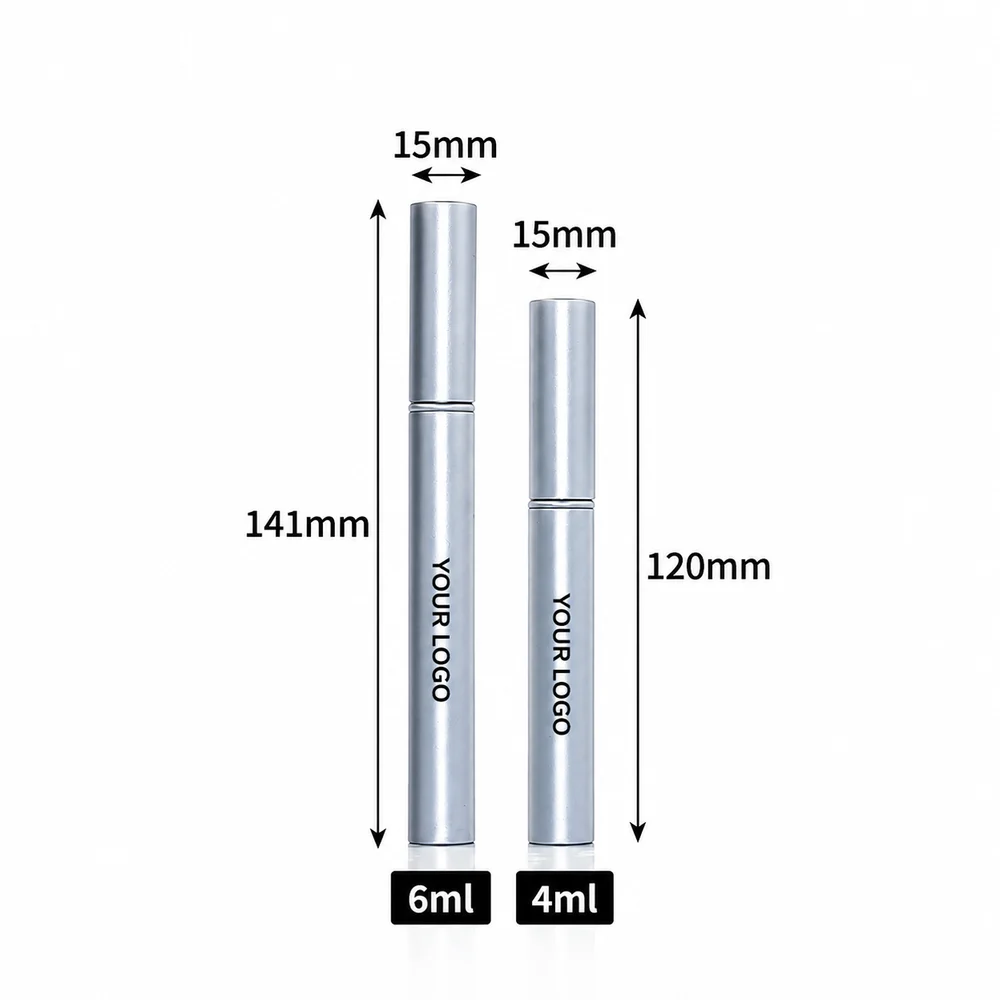 7/4ml Glass Mascara Bottle – GB-MT-005 view 3