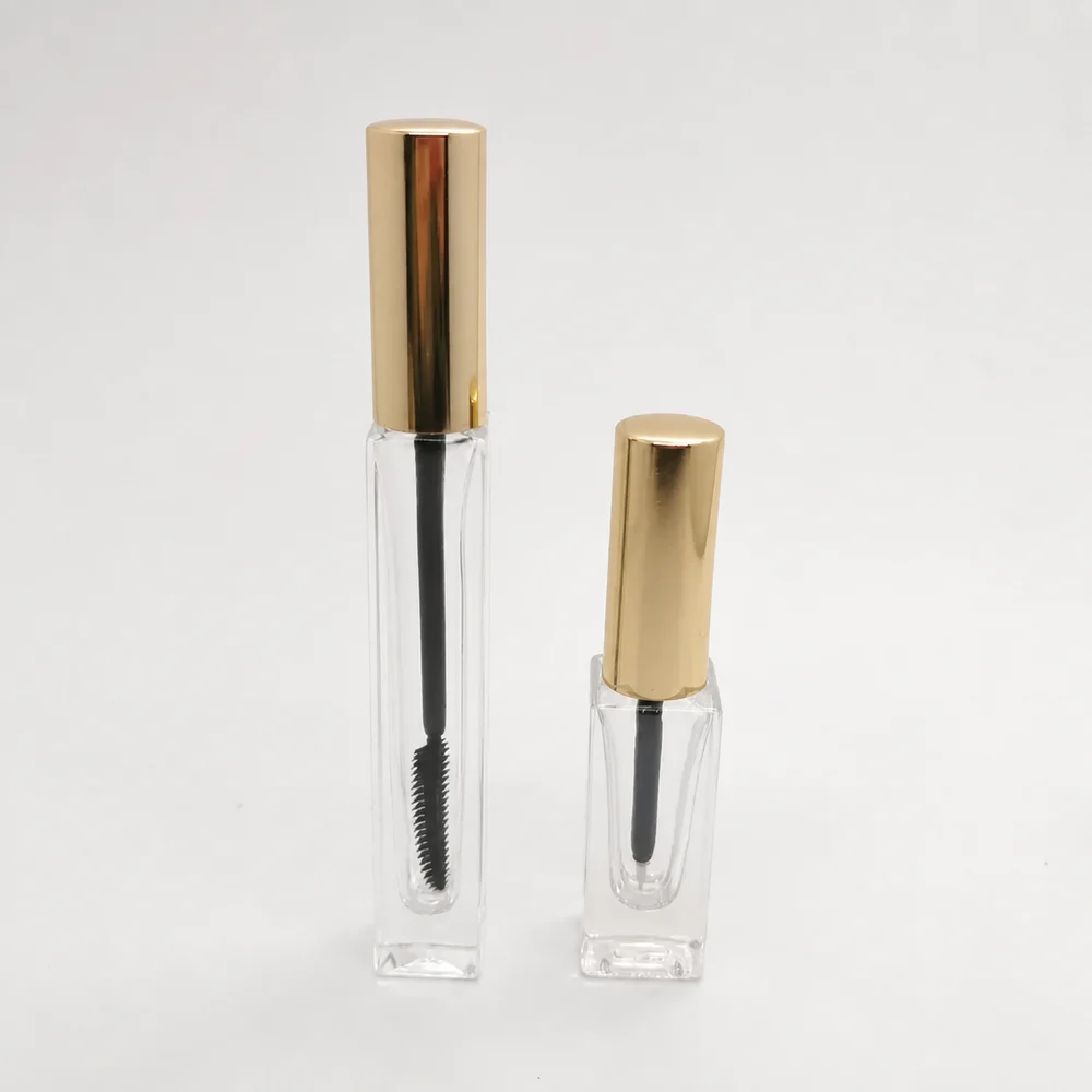 10g Glass Rose Gold Wands Tube Mascara Container – GB-MT-014 view 3