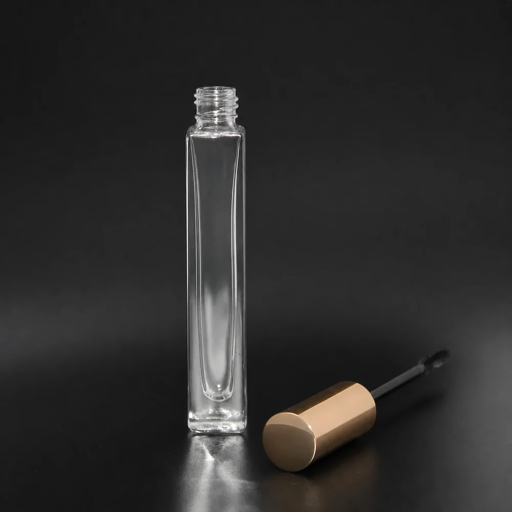 10g Glass Rose Gold Wands Tube Mascara Container – GB-MT-014 view 6