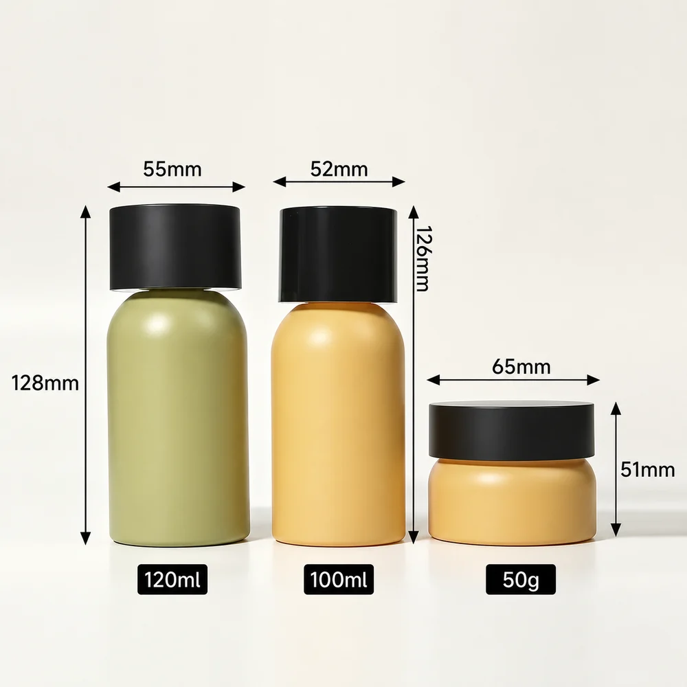 100/120ml Glass Lotion Bottle – GB-SB-005 view 6