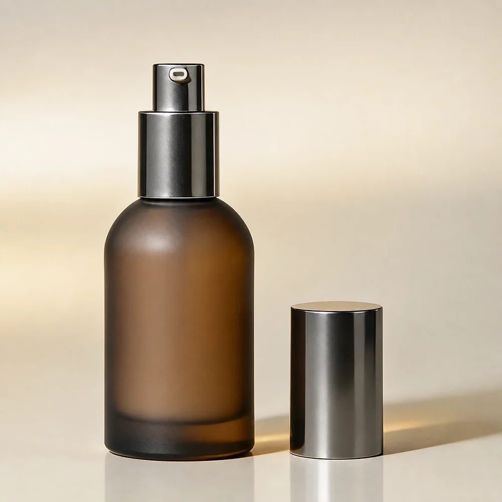 30/60/100ml + 100g Glass Cosmetic Packaging Set – GB-SB-029 view 3