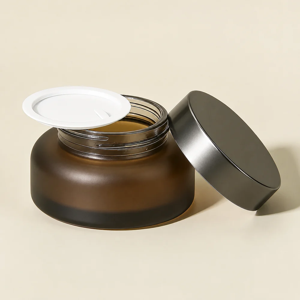 30/60/100ml + 100g Glass Cosmetic Packaging Set – GB-SB-029 view 6
