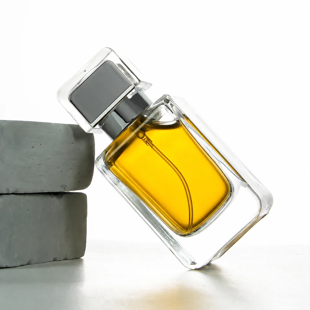 50ml Flat Square Fragrance Spray Parfum Bottles – GB-PM-005