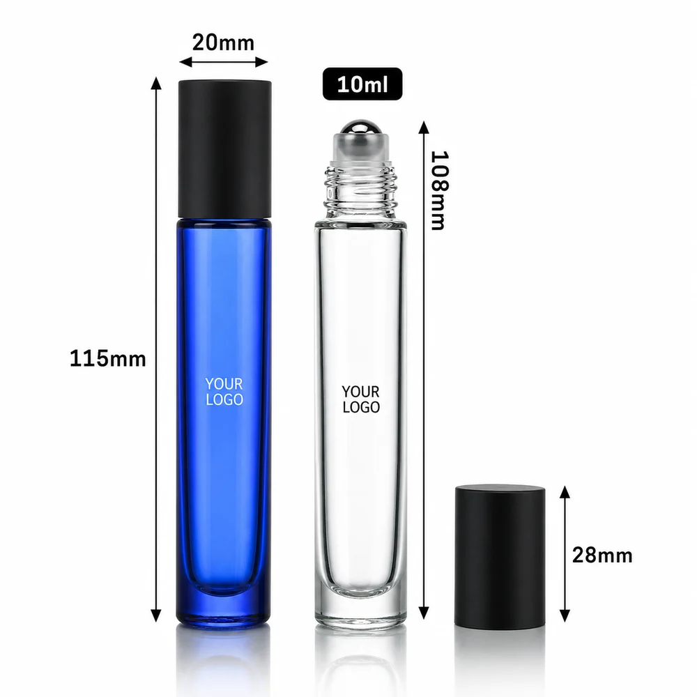 10/5ml Glass Roll-On Bottle – GB-PB-004 view 4