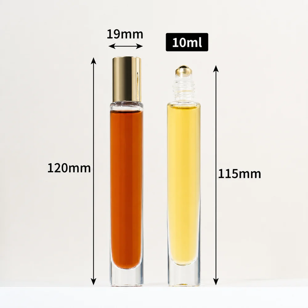 10ml Glass Pump Bottle – GB-PM-012 view 7