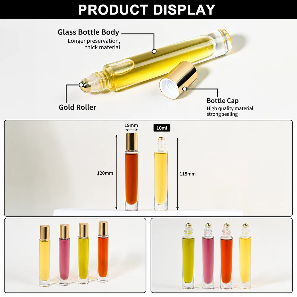10ml Glass Pump Bottle – GB-PM-012 view 8