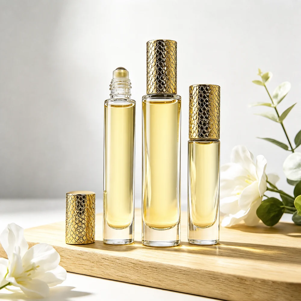 5/10ml Glass Pump Bottle – GB-SB-008 view 2
