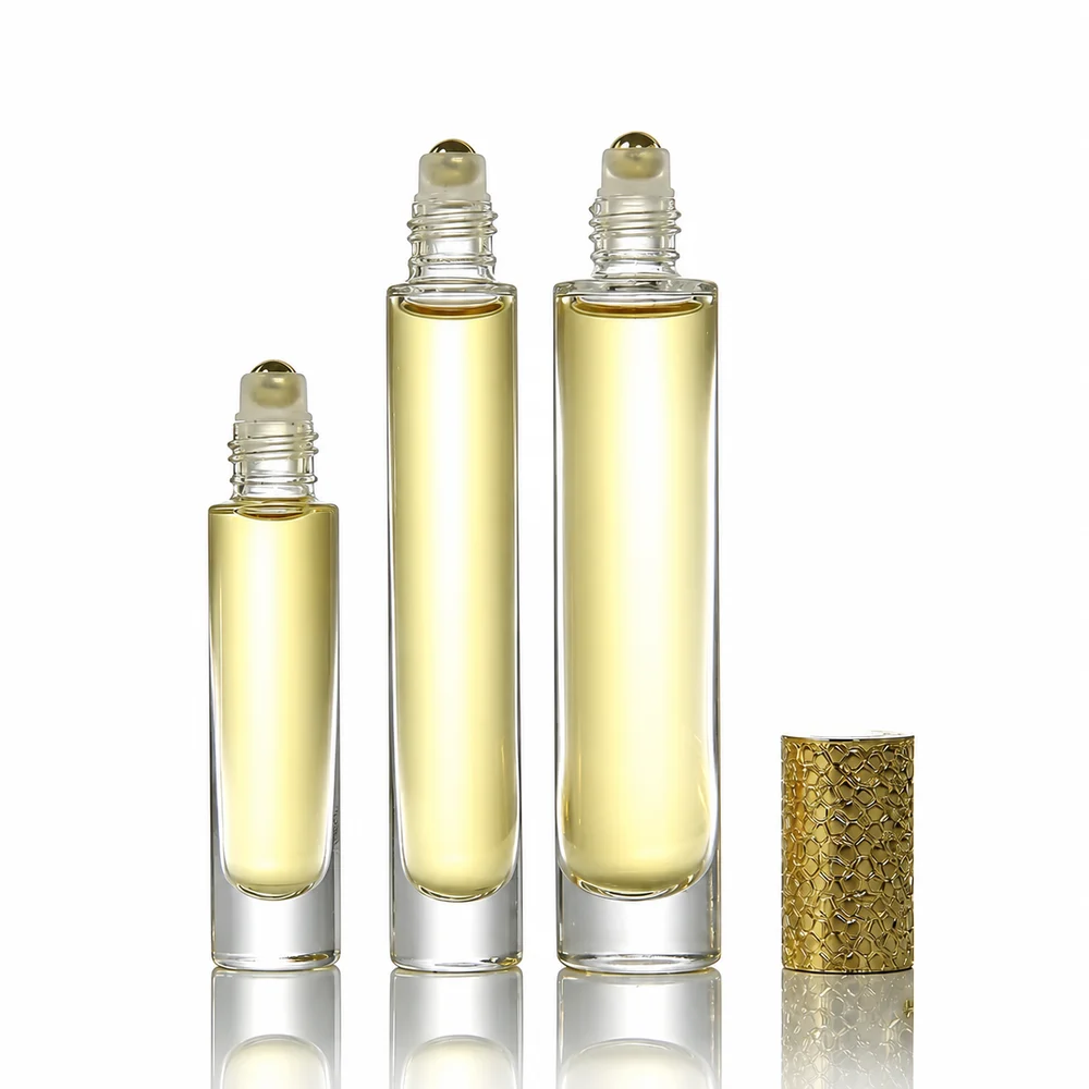 5/10ml Glass Pump Bottle – GB-SB-008 view 3
