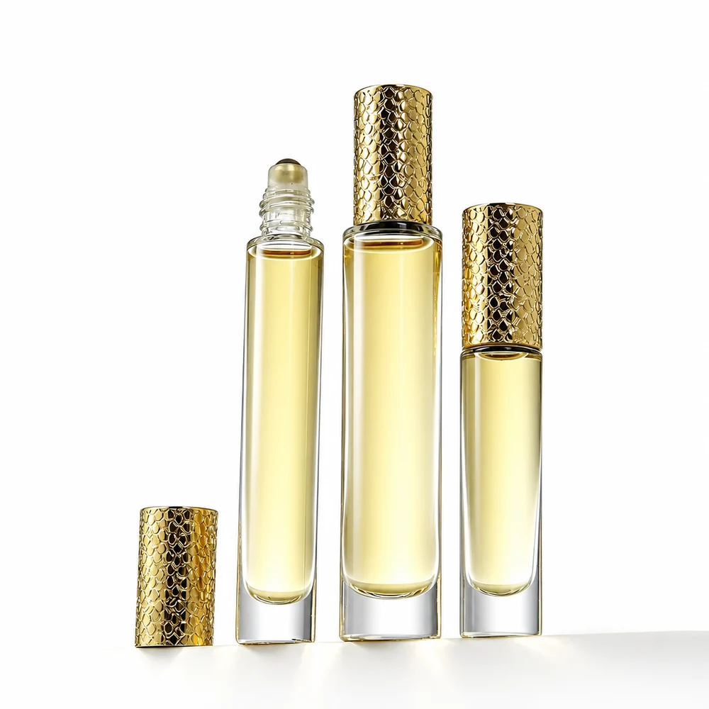 5/10ml Glass Pump Bottle – GB-SB-008 view 4