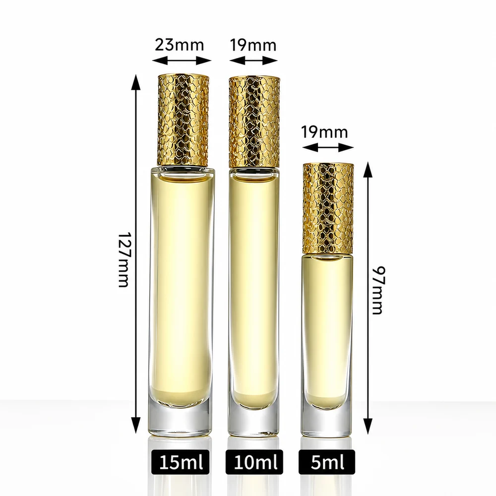5/10ml Glass Pump Bottle – GB-SB-008 view 6